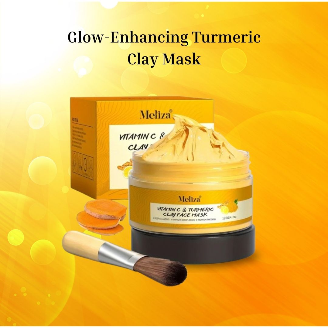 Glow-Enhancing Turmeric Clay Mask