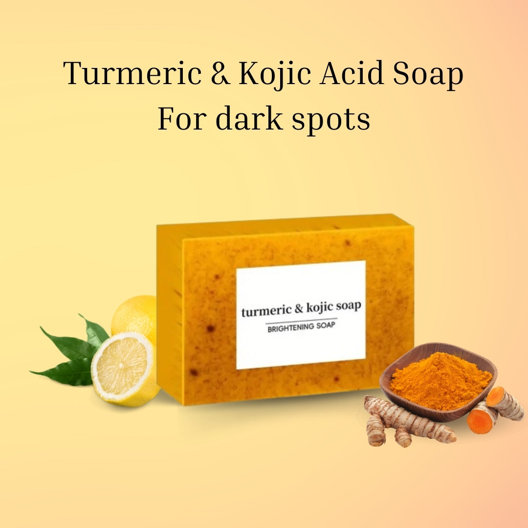 Turmeric & Kojic Acid Soap for dark spots