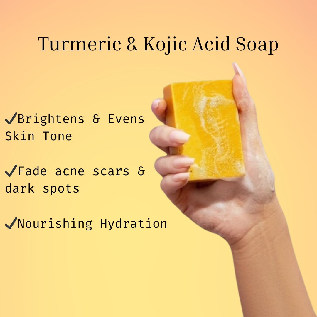 Turmeric & Kojic Acid Soap for dark spots